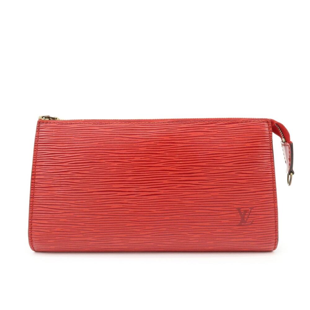 Louis Vuitton Epi Pochette Accessoires Pouch Red